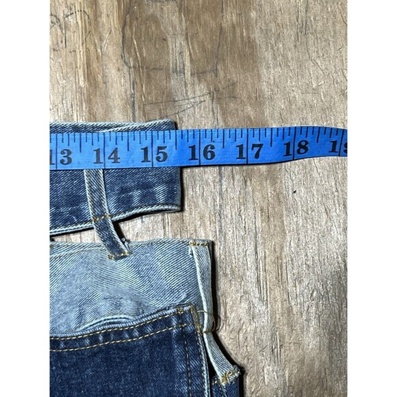 I Love DIY Denim Skirt Women Medium Casual Jean Cotton Denim Mini @D3 Blue - Picture 4 of 5